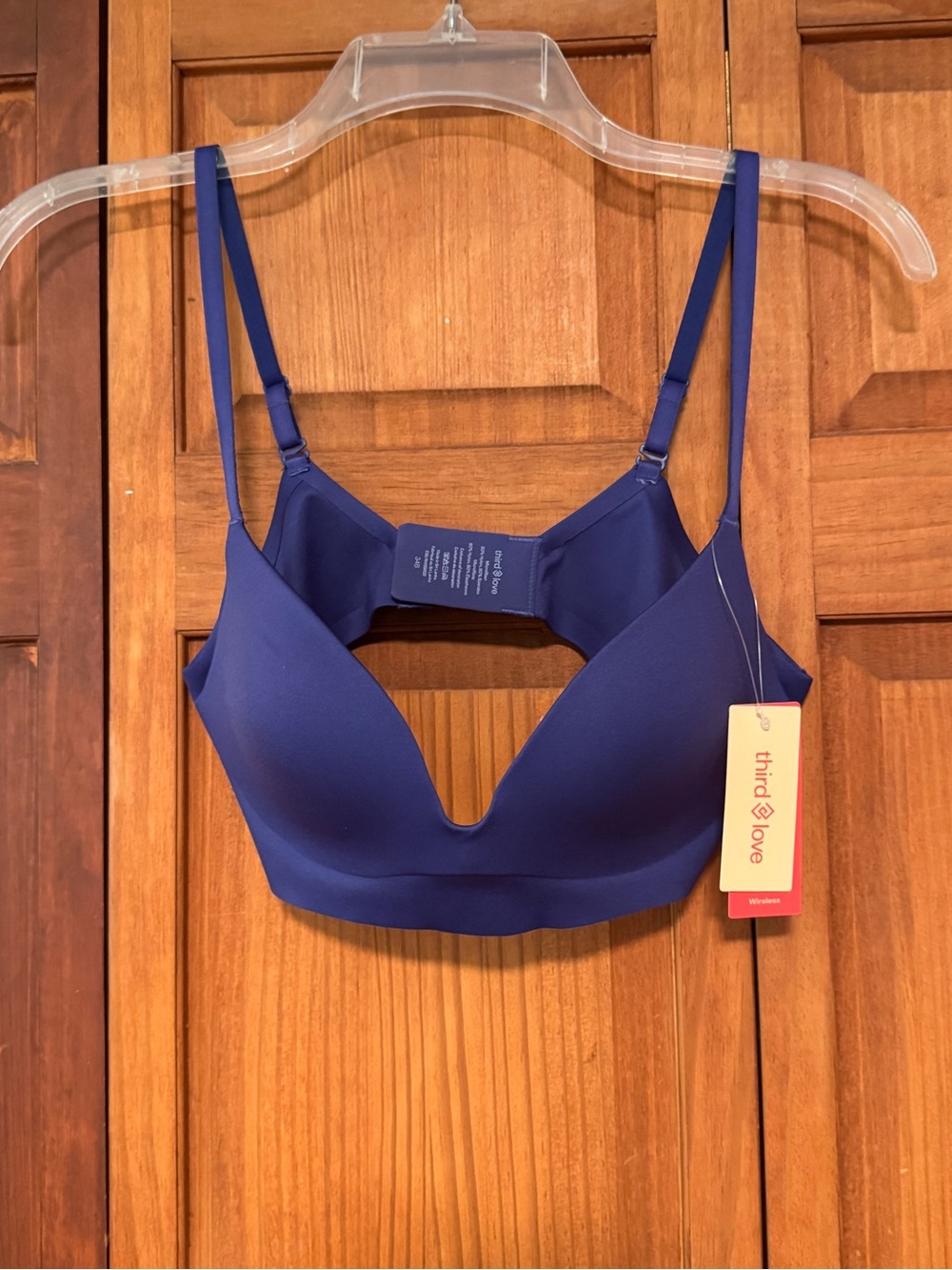 Thirdlove zeroedge wireless push-up bra NWT